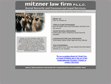 Tablet Screenshot of mitzner.com